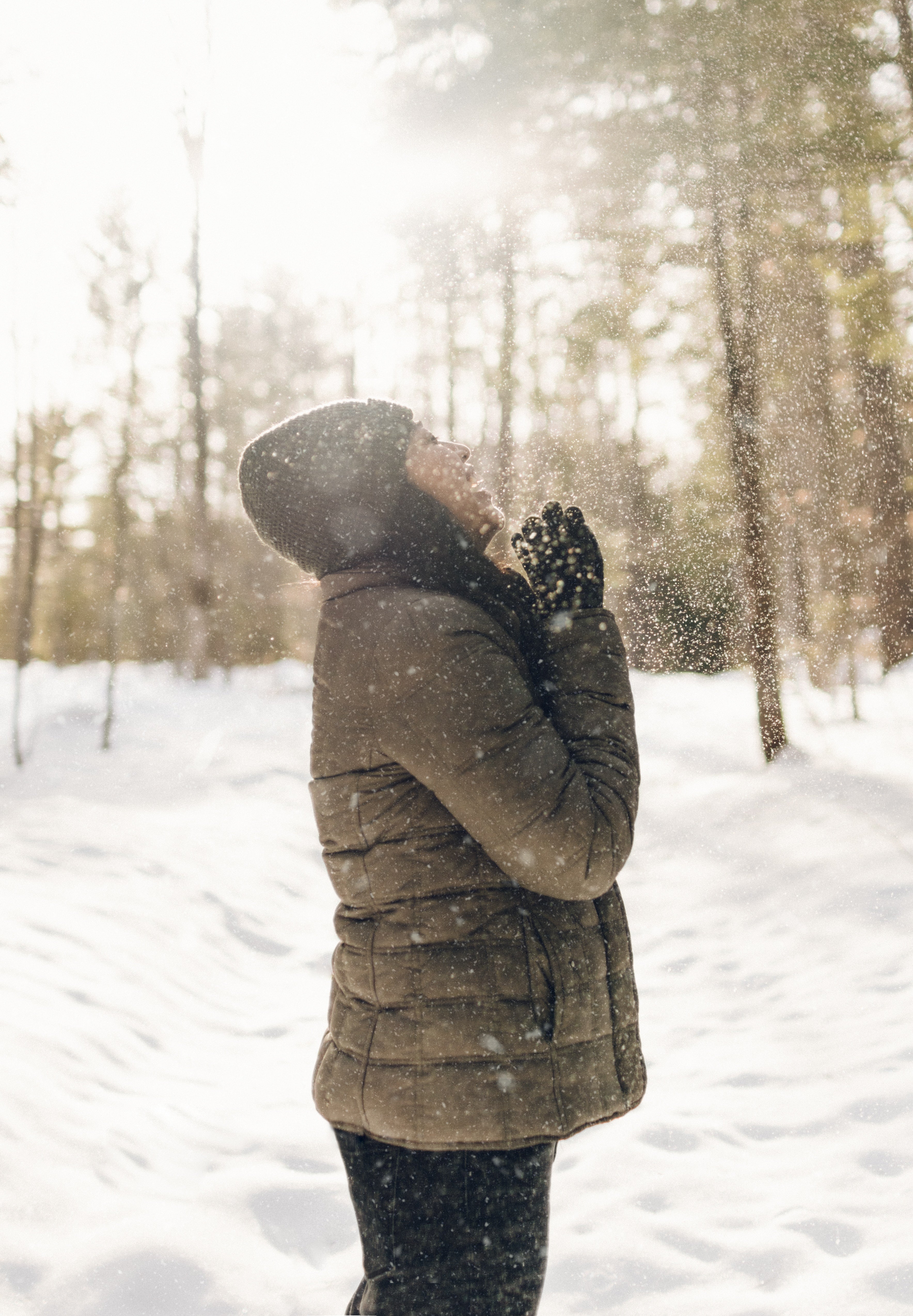 Winter and Eyelash Extensions