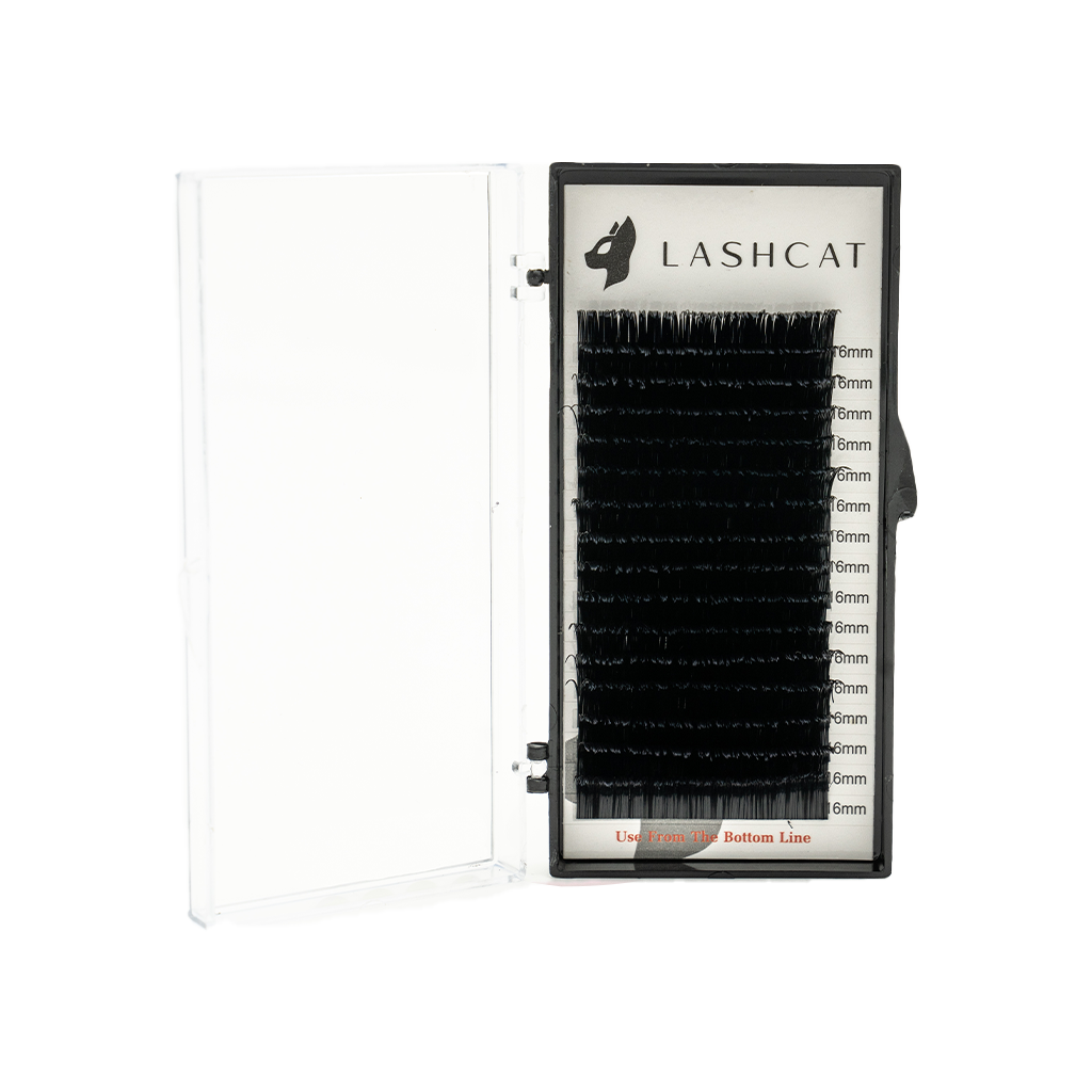 SILK C Curl Eyelash Extensions 0.05, 0.07, 0.10, 0.15, 0.20 - Lash Cat