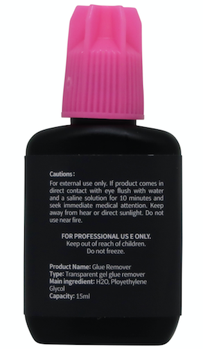Gel Remover for Eyelash Extensions Lash Cat